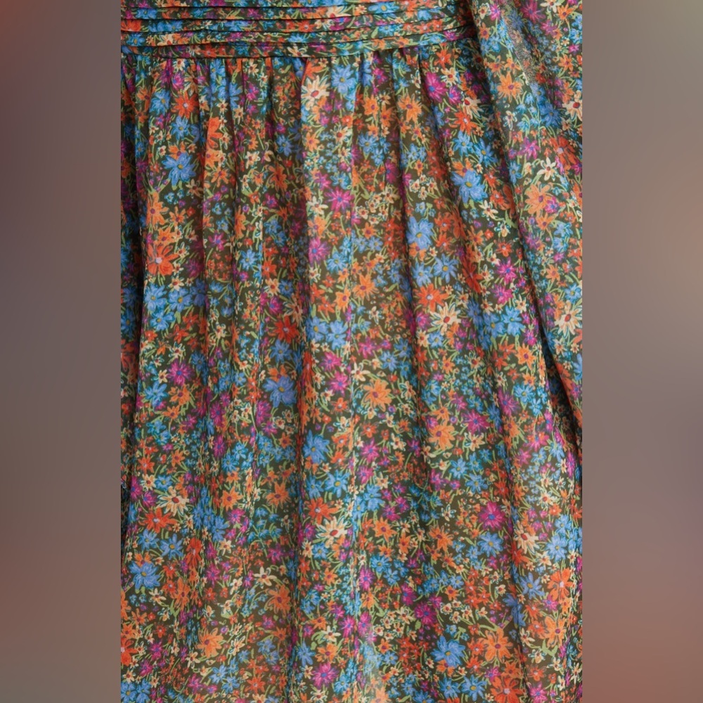NWT For Love & Lemons Sheer Floral Brittany Dress – Size XS - Picture 9 of 16